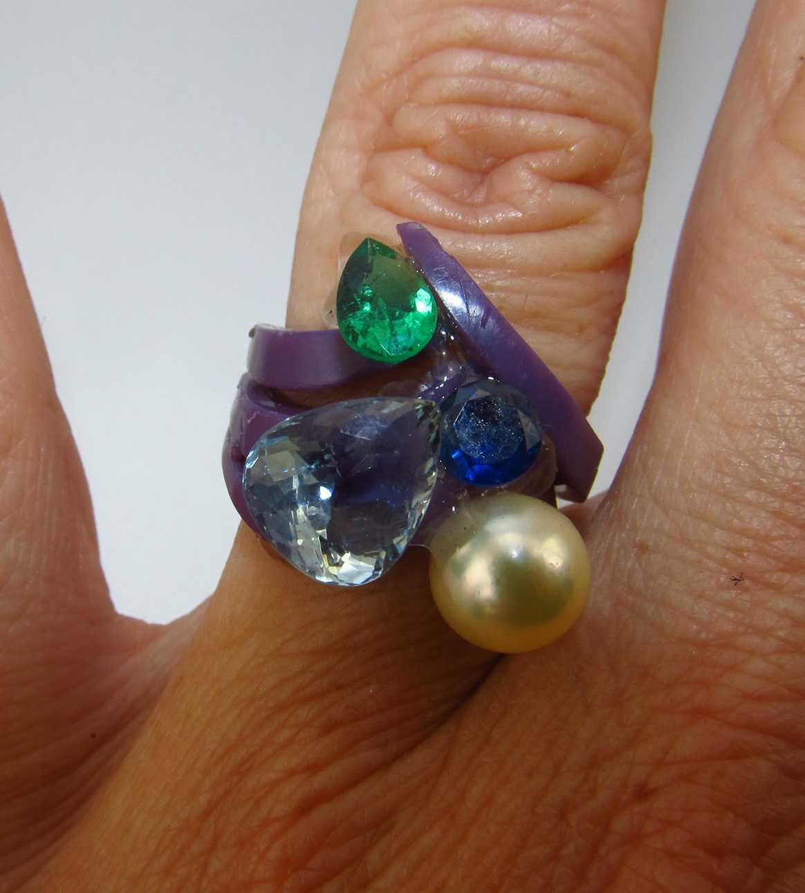 Custom jewelry with multiple gems in Traverse City, MI